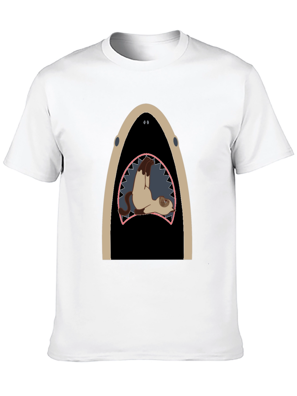 Shark Ferret T-Shirt: Unique Animal Graphic Tee