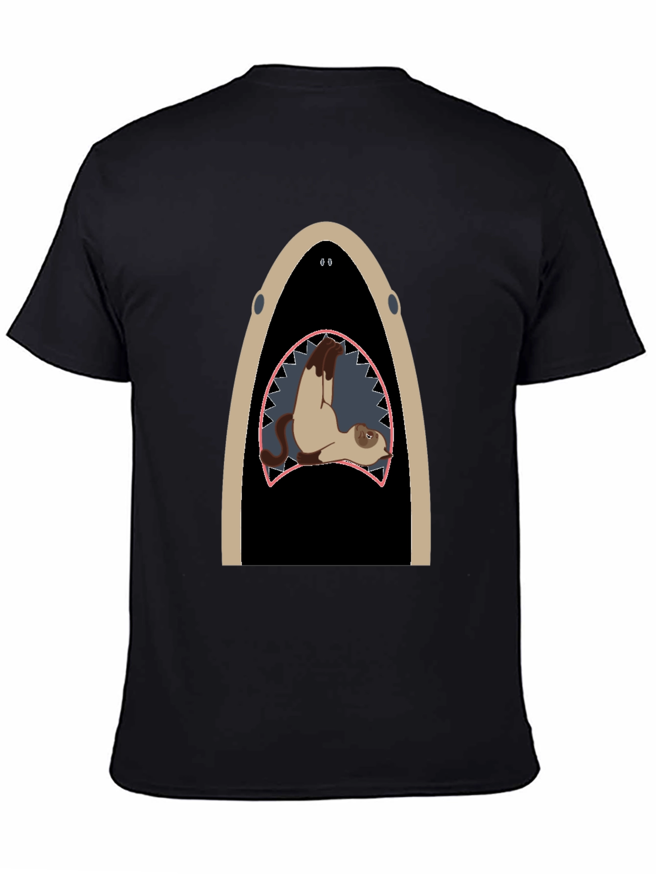 Shark Ferret T-Shirt: Unique Animal Graphic Tee