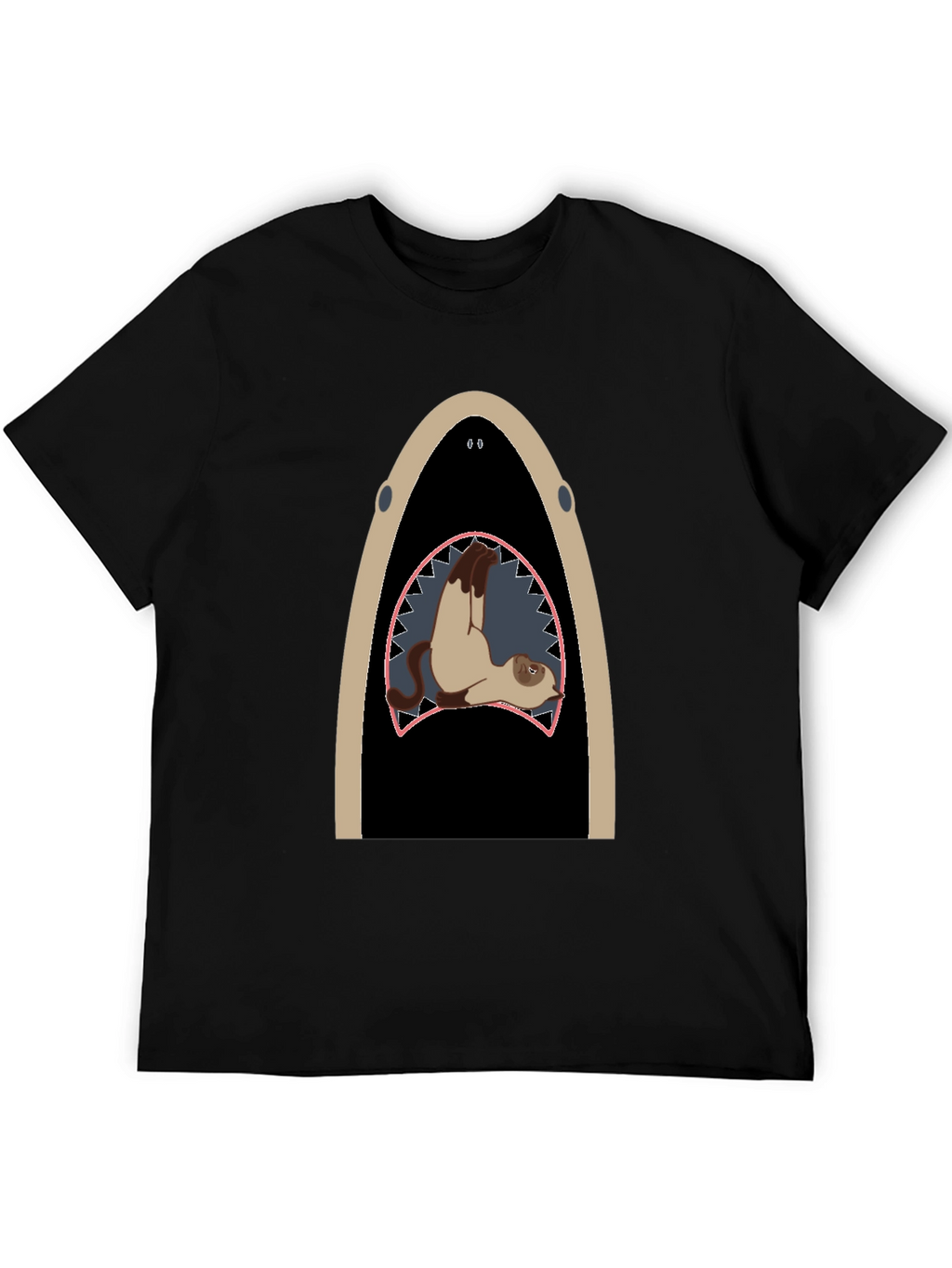 Shark Ferret T-Shirt: Unique Animal Graphic Tee
