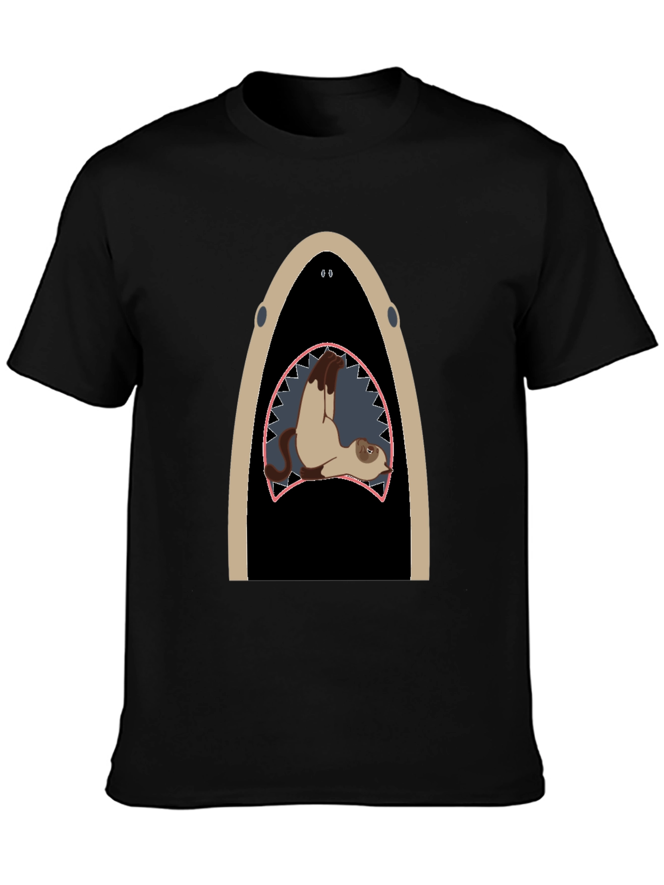 Shark Ferret T-Shirt: Unique Animal Graphic Tee