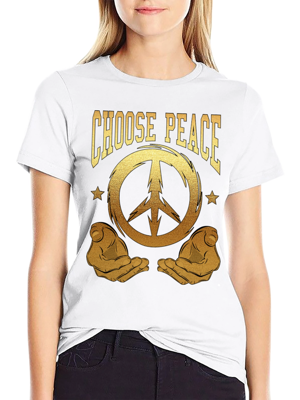 Choose Peace Graphic T-Shirt