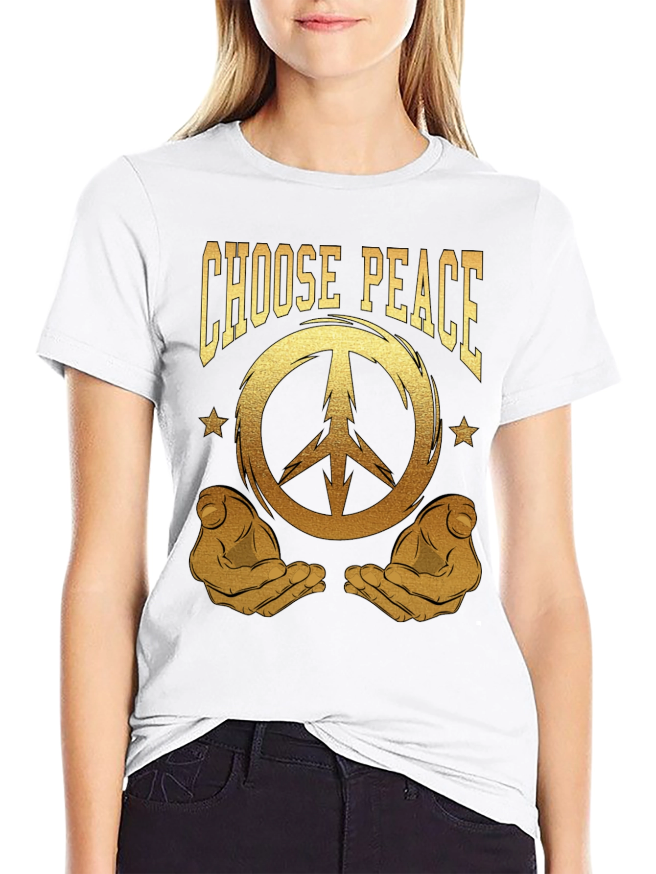 Choose Peace Graphic T-Shirt