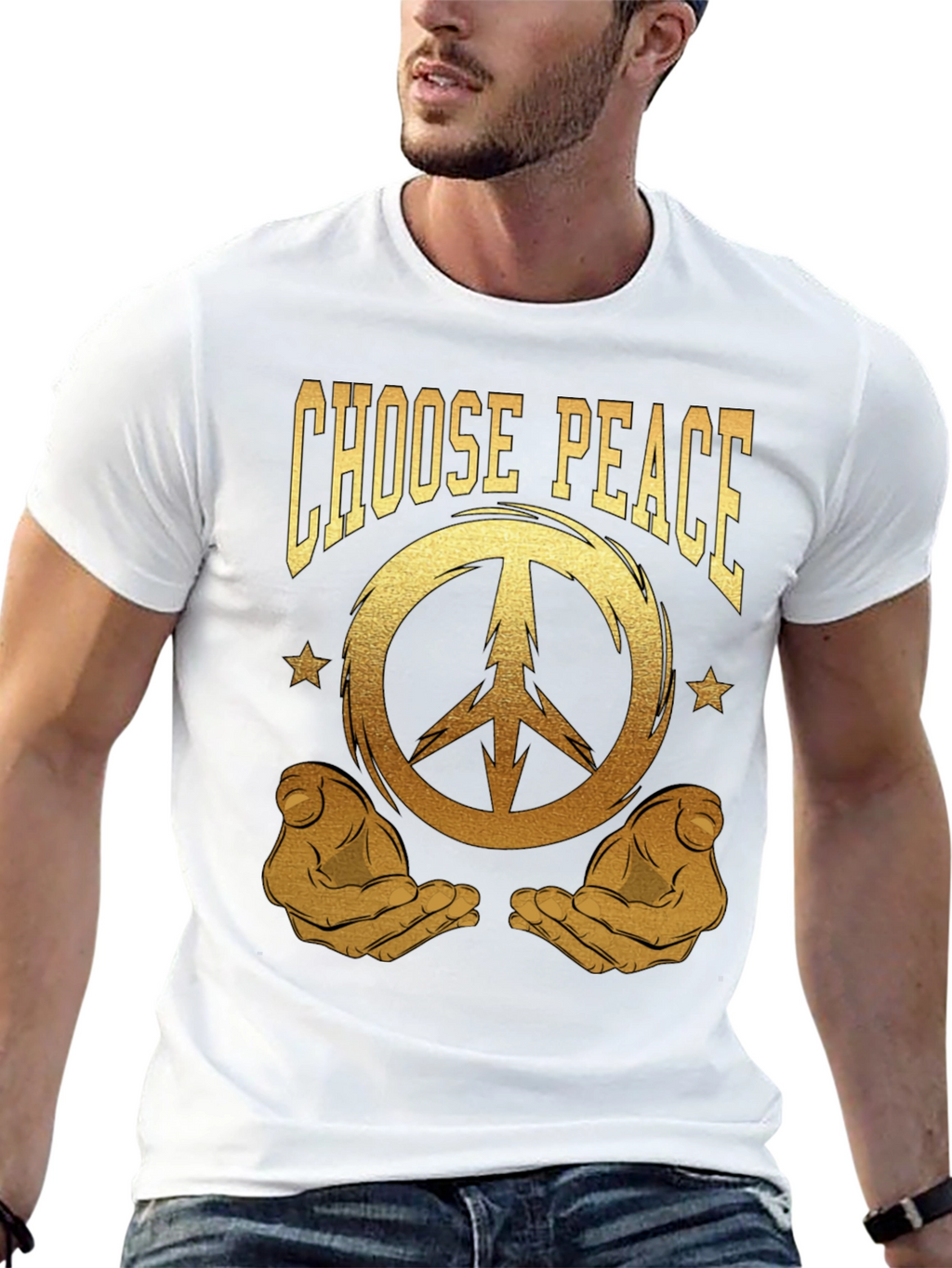 Choose Peace Graphic T-Shirt