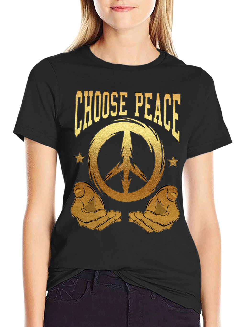 Choose Peace Graphic T-Shirt