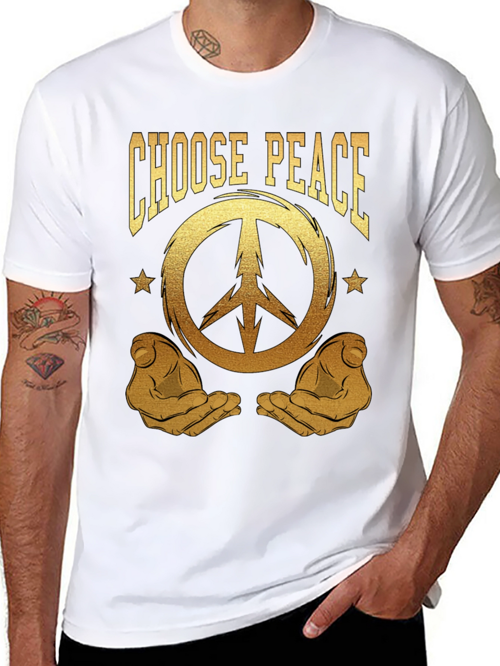 Choose Peace Graphic T-Shirt