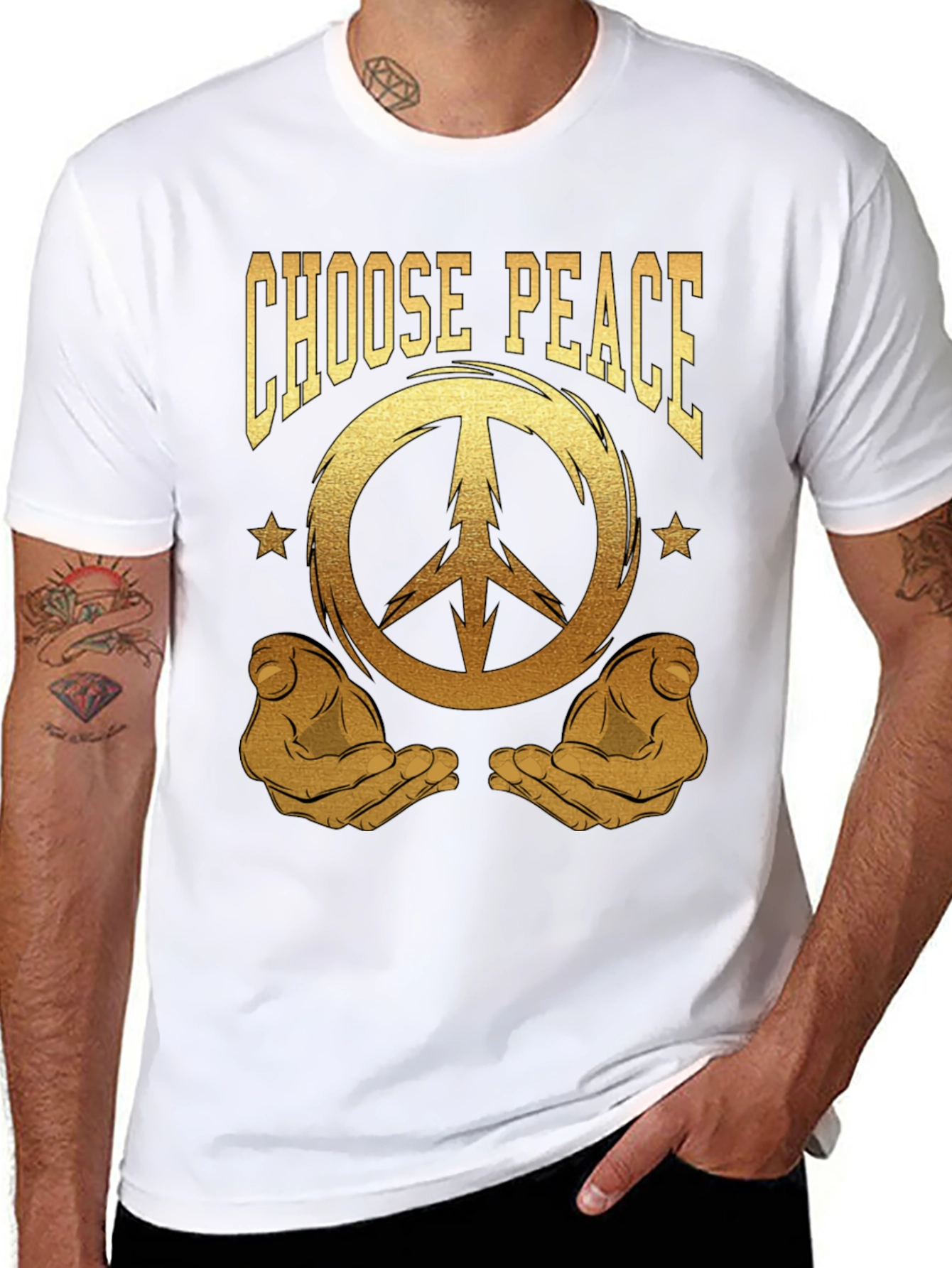 Choose Peace Graphic T-Shirt