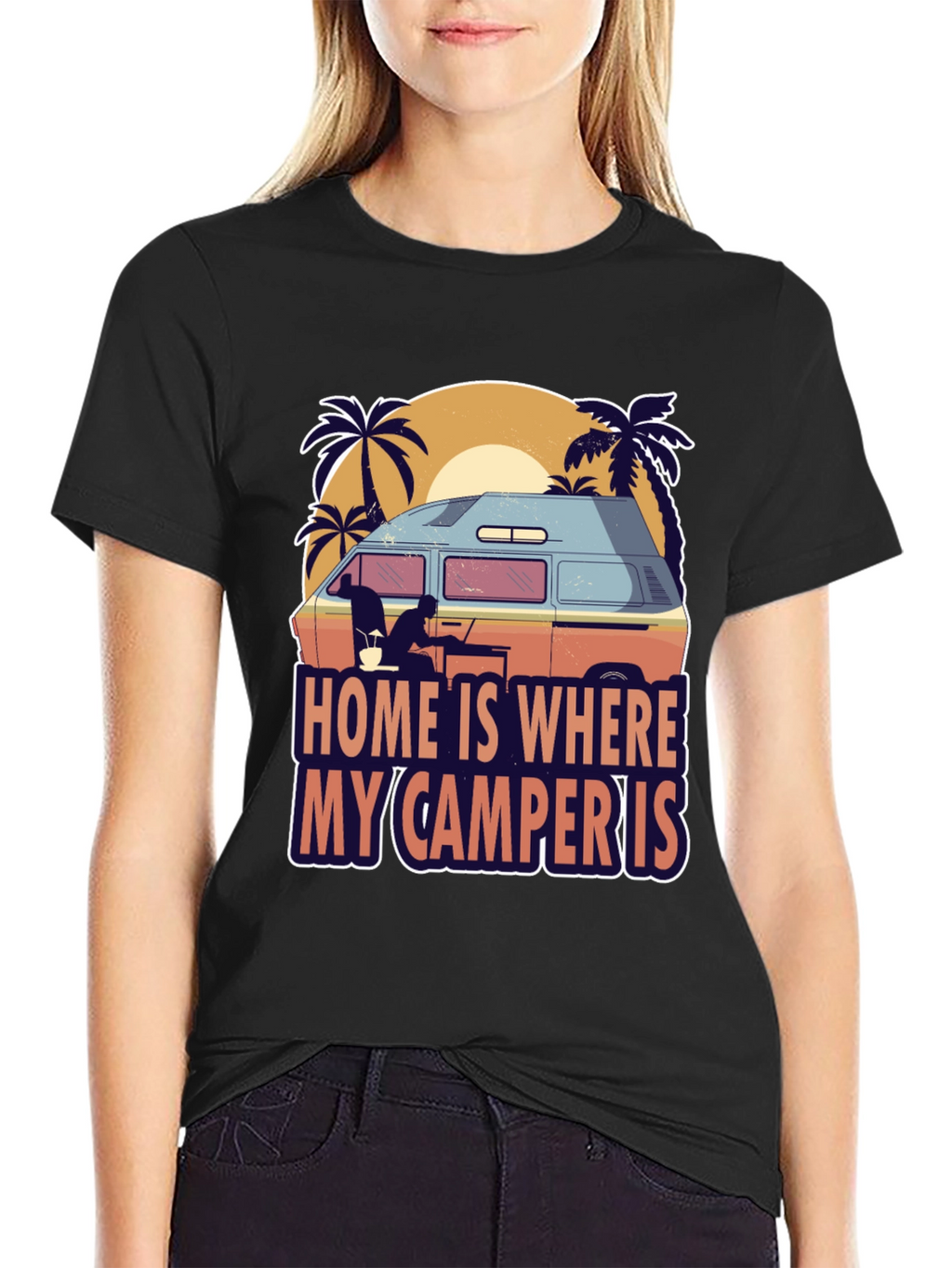 Home is Where My Camper Is Graphic Tee