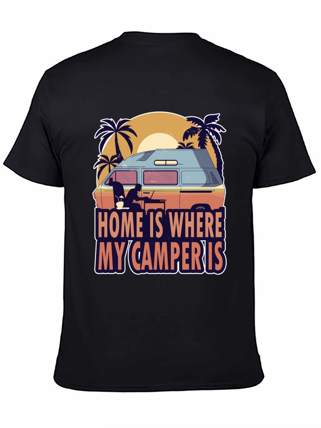 Home is Where My Camper Is Graphic Tee