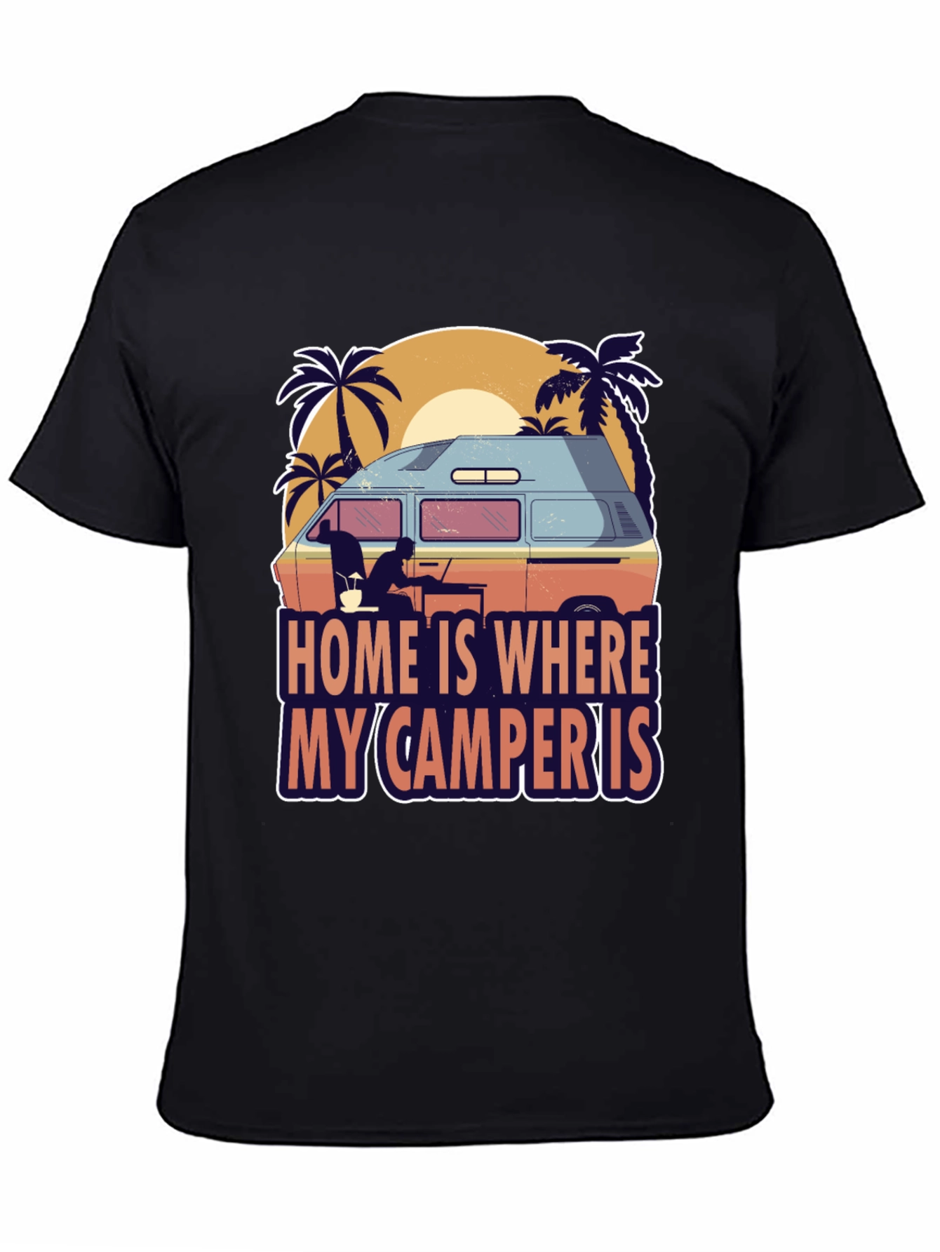 Home is Where My Camper Is Graphic Tee
