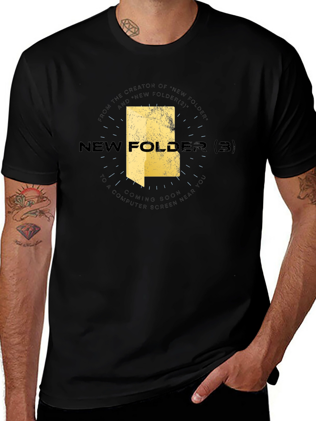 New Folder 3 T-Shirt - Geeky & Stylish