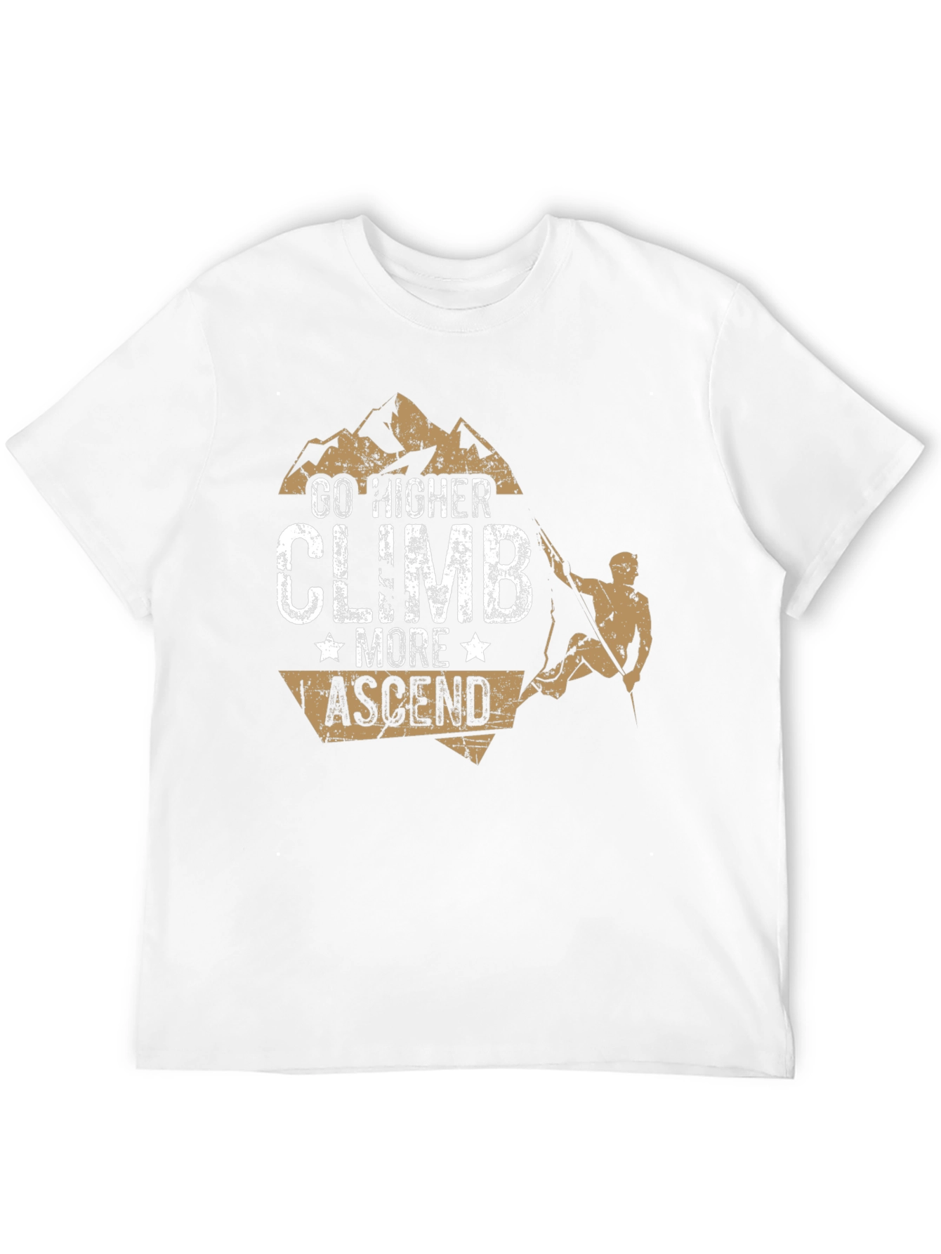 Go Higher Climb T-Shirt - Mountain Adventure Tee