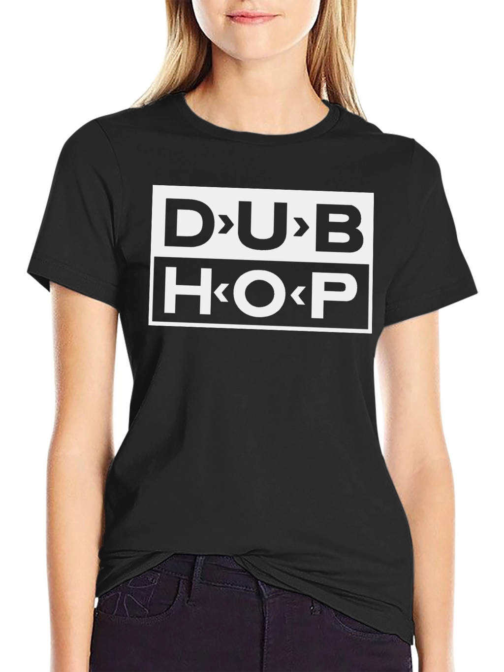 Dub Hop Graphic T-Shirt - Black