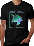 Feeling Magical But Also Stabby Graphic Tee