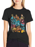 Retro Style Graphic Print Tee - Unisex