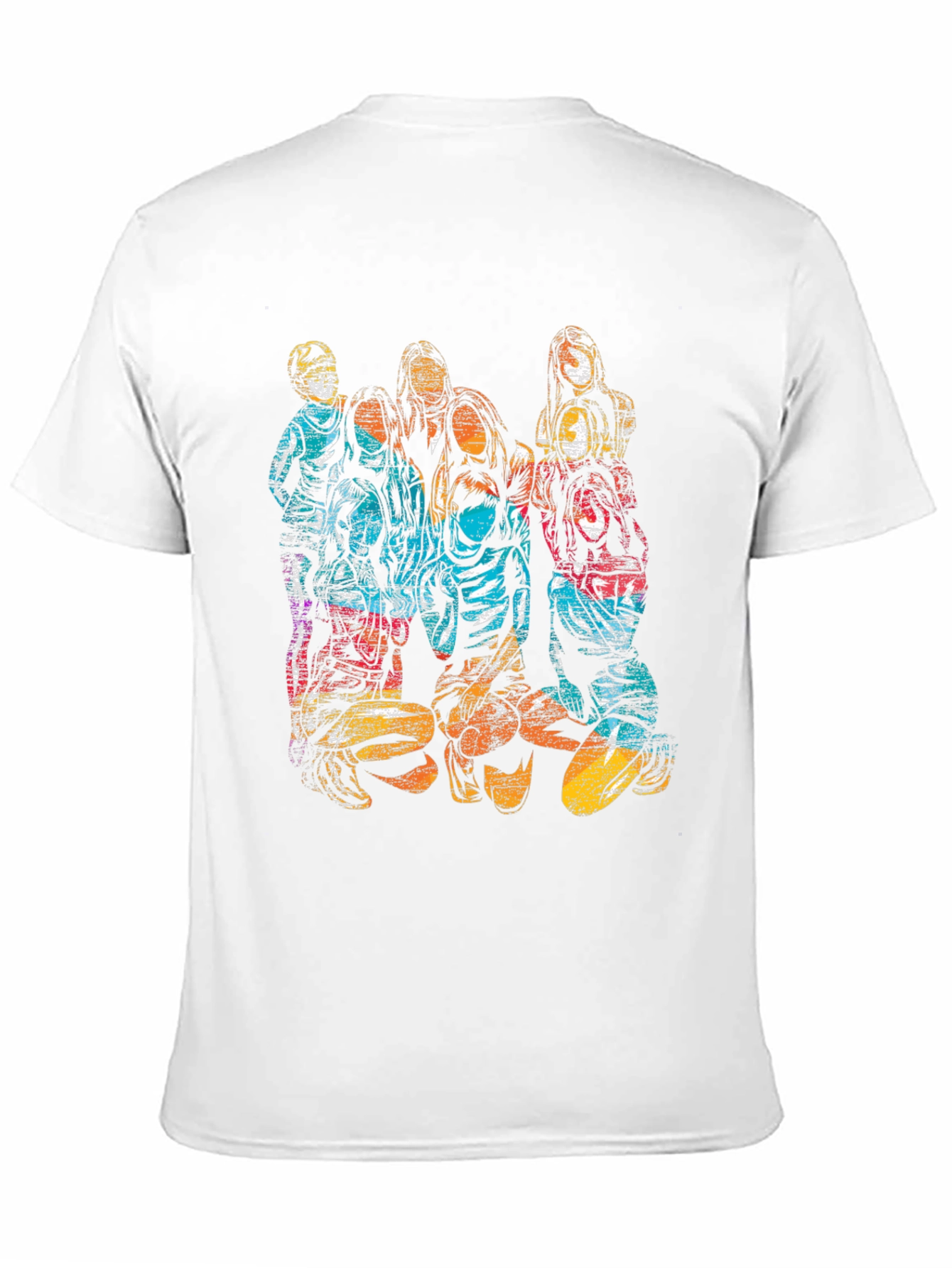 Retro Style Graphic Print Tee - Unisex