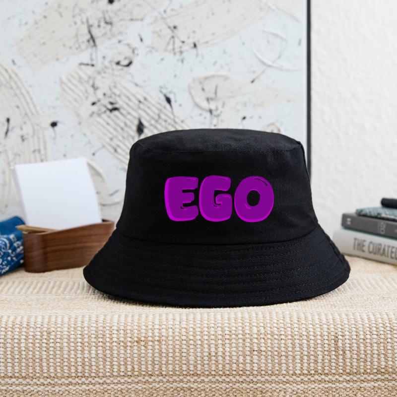 Vibrant Purple EGO Text Design