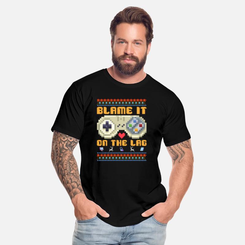 Video Gamer X-Mas Blame it on the Lag Gaming Fan