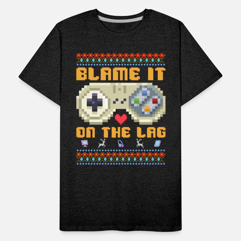 Video Gamer X-Mas Blame it on the Lag Gaming Fan