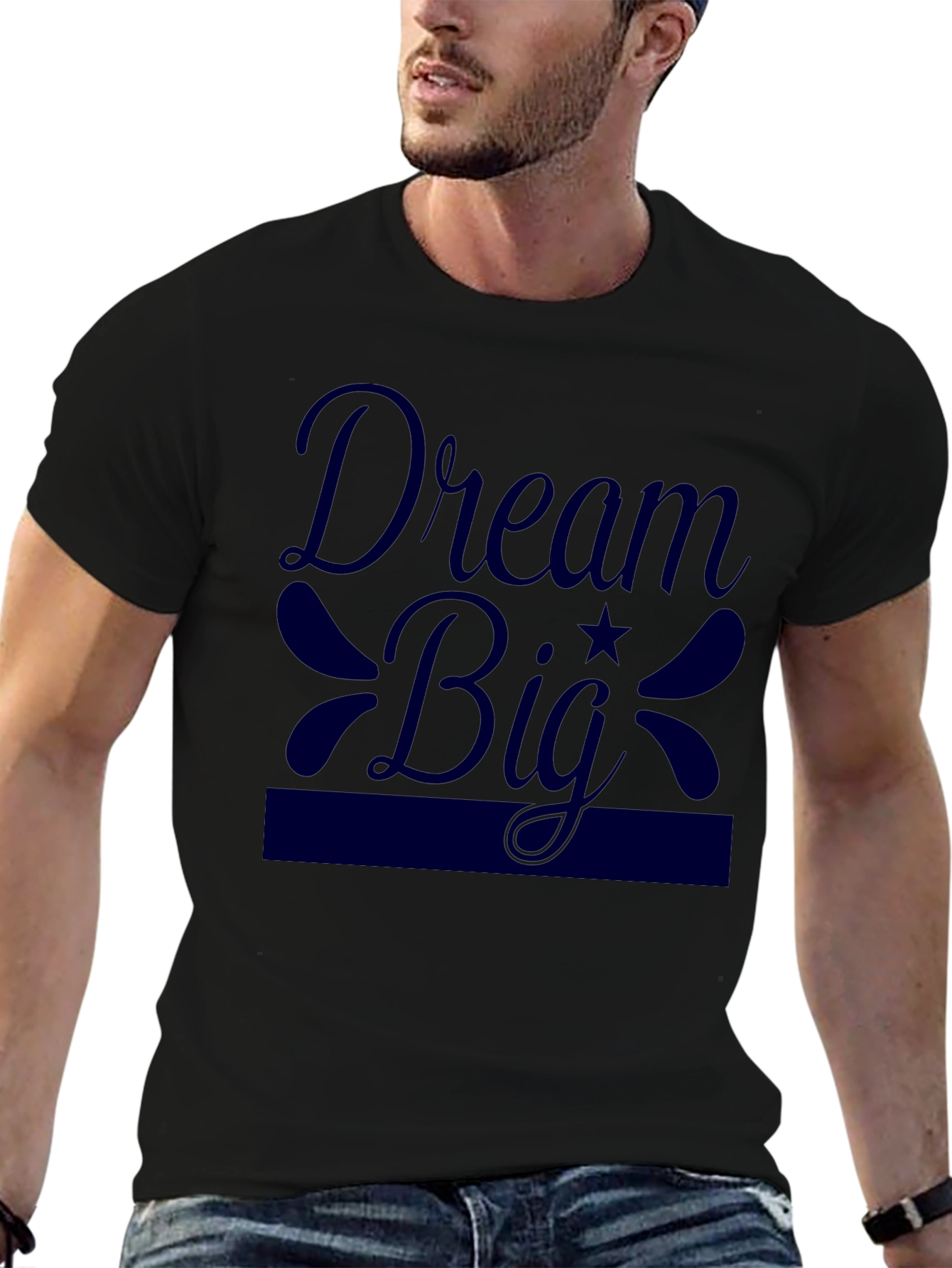 Dream Big Black T-Shirt