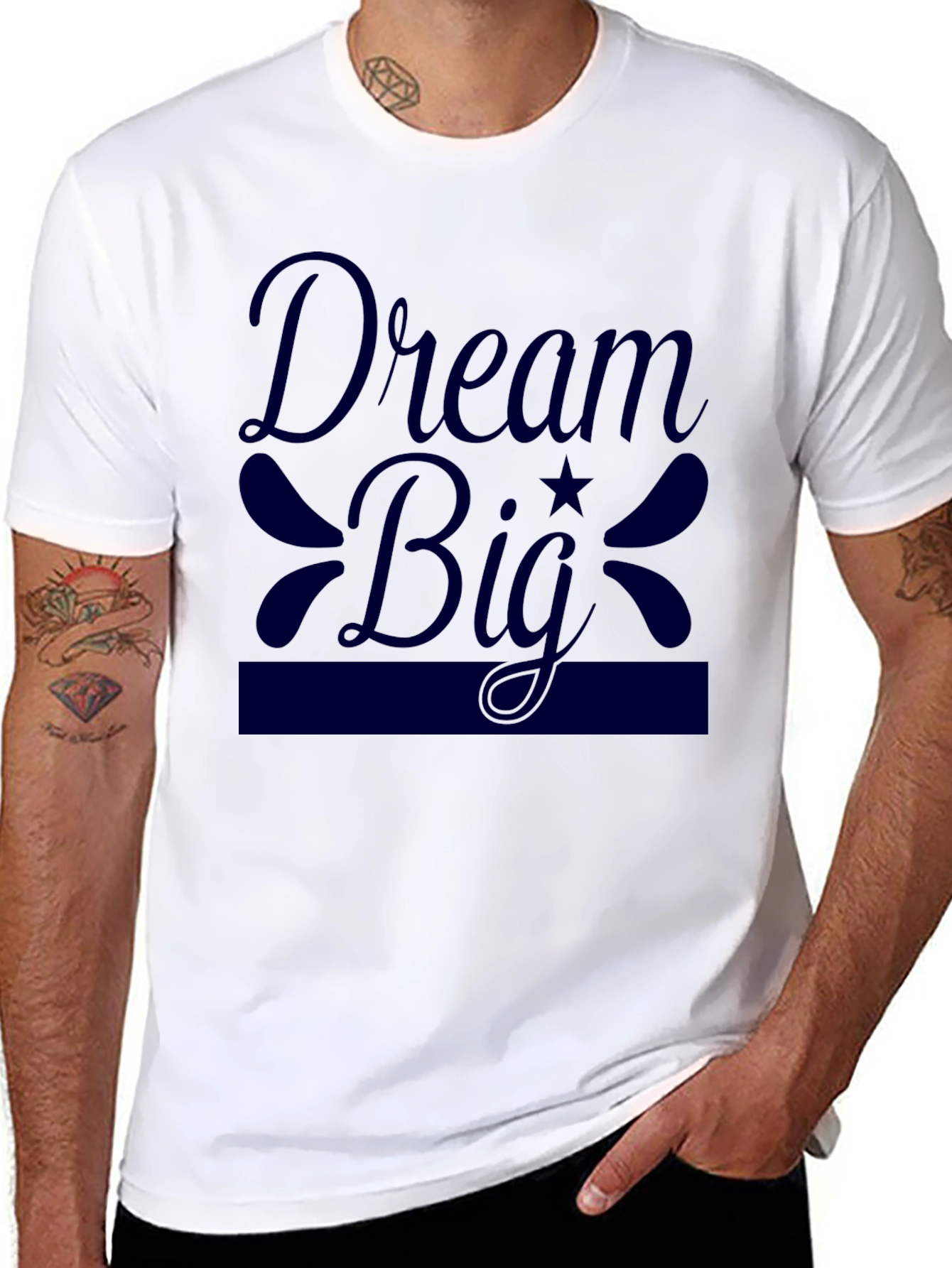 Dream Big Black T-Shirt
