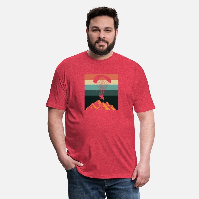 Vintage Paragliding Enthusiasts Distressed