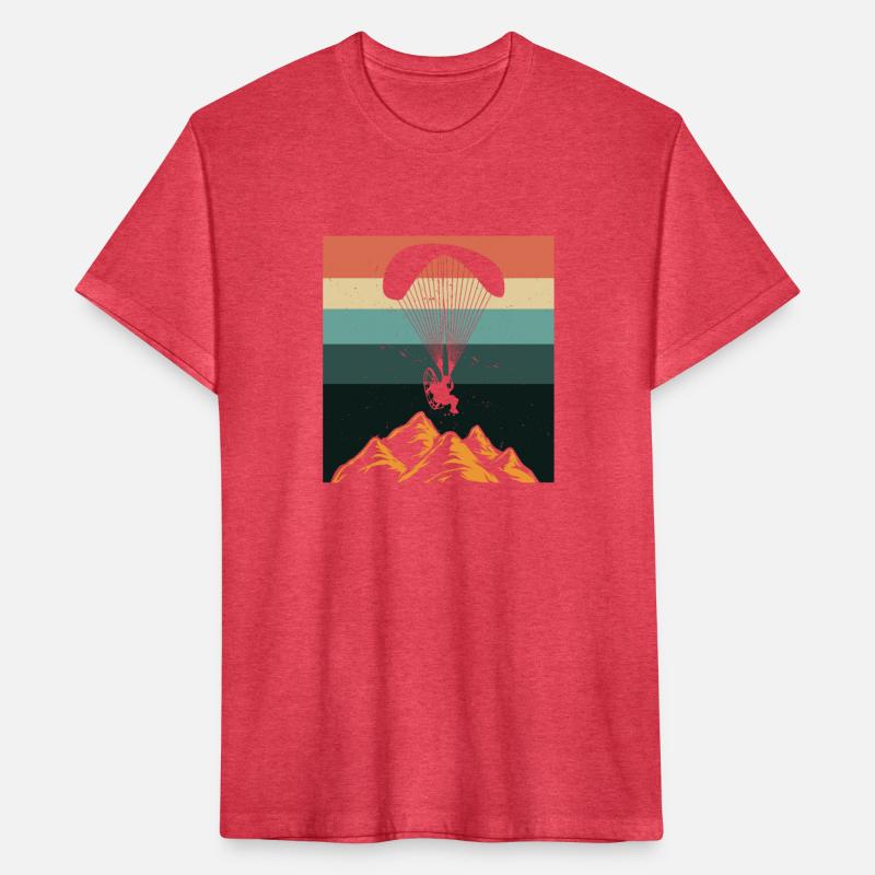 Vintage Paragliding Enthusiasts Distressed
