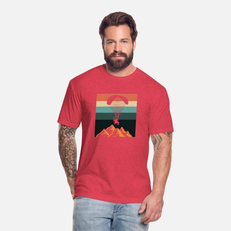 Vintage Paragliding Enthusiasts Distressed