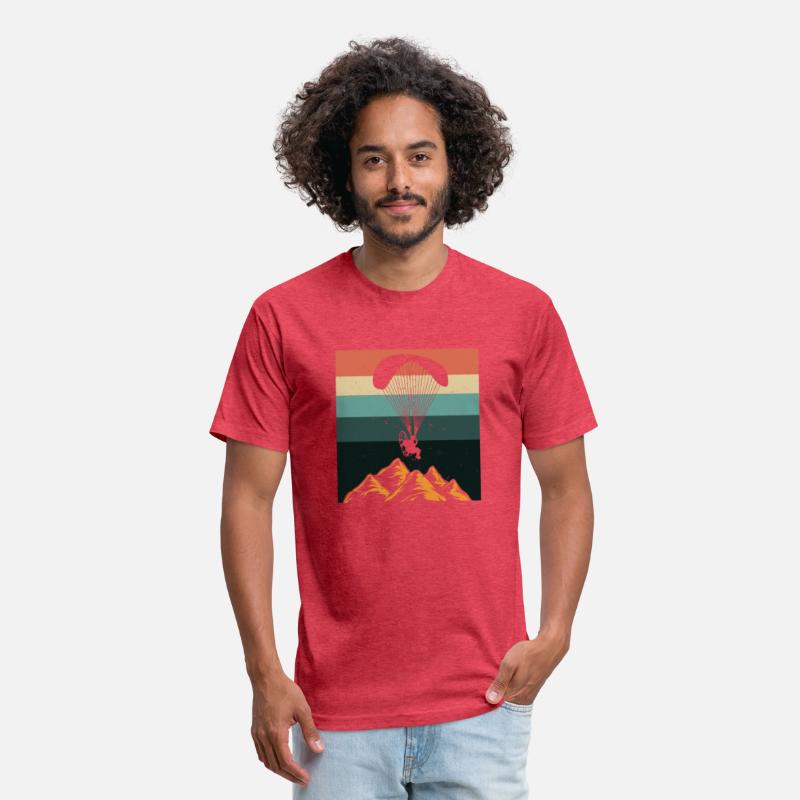 Vintage Paragliding Enthusiasts Distressed