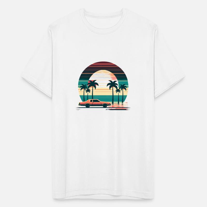 Vintage Retro Sunset