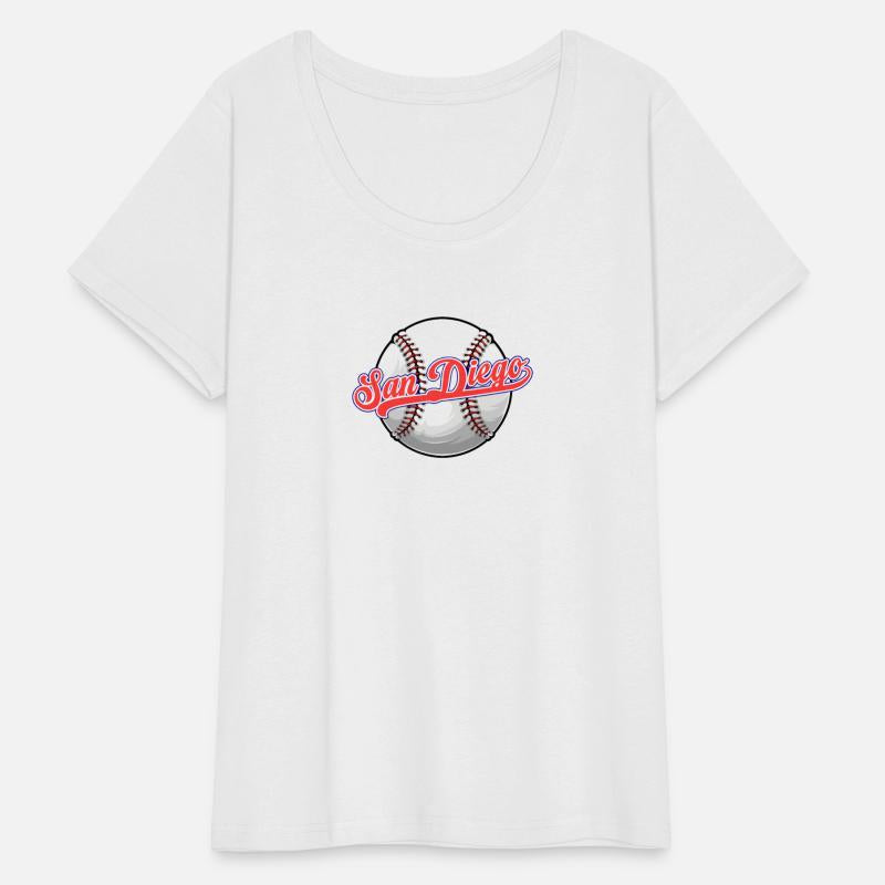 Vintage San Diego Baseball Distressed Baseball Pun