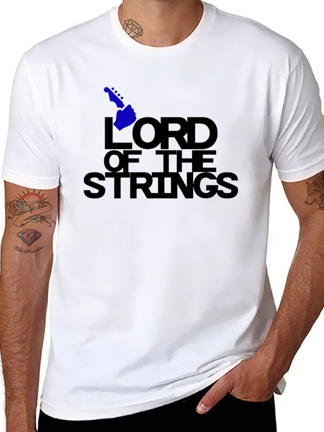 Lord of the Strings Graphic Tee