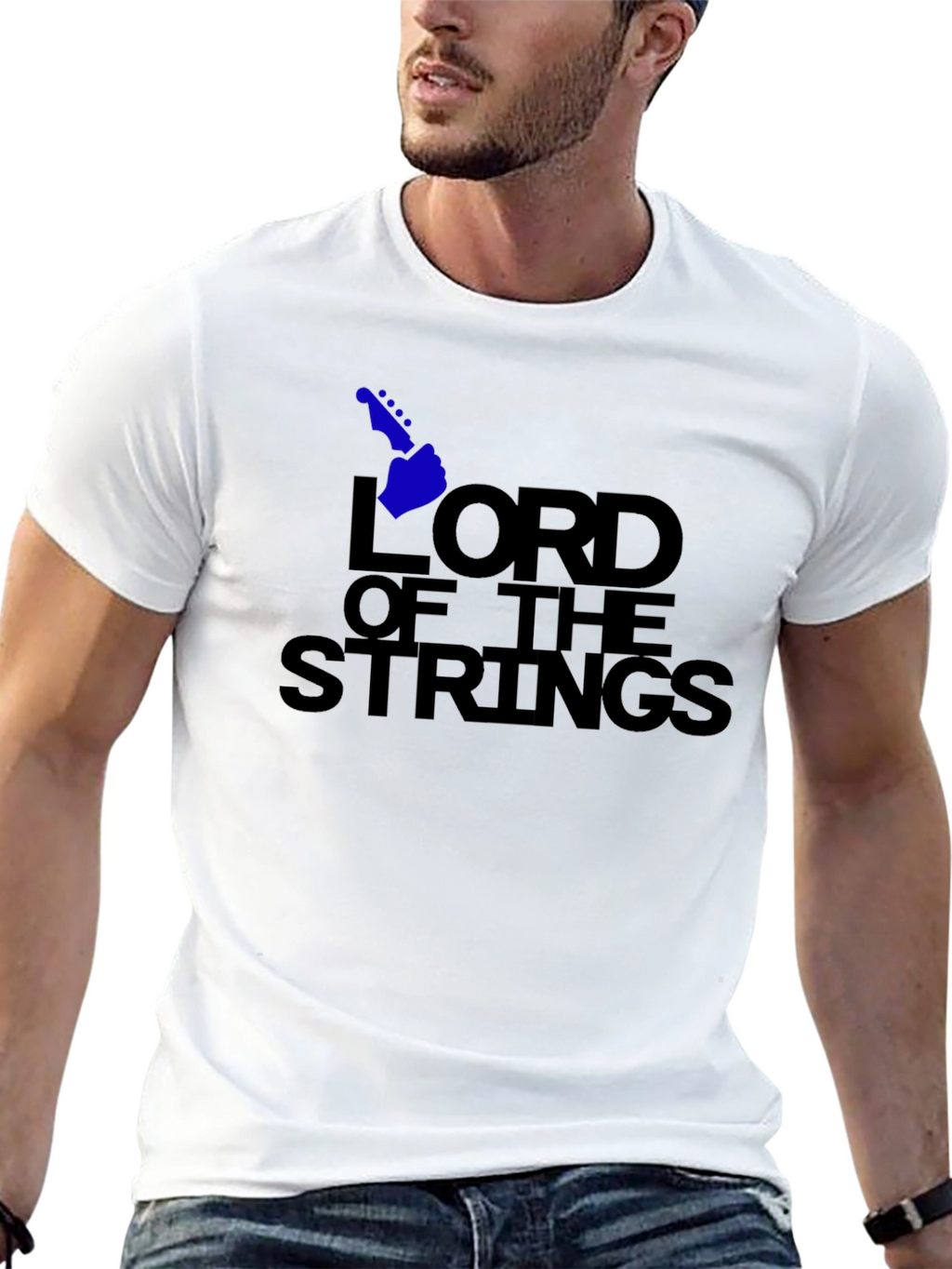 Lord of the Strings Graphic Tee