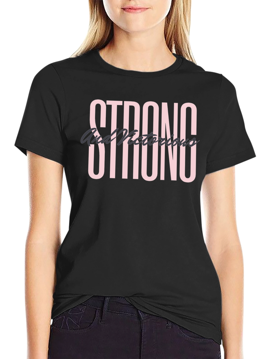 Strong and Victorious Graphic T-Shirt