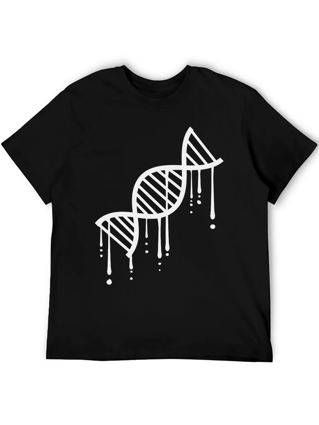 DNA Drip Tee - Modern Graphic Print