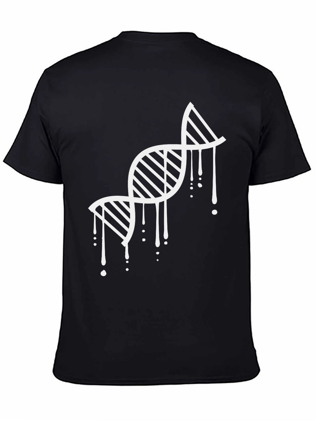 DNA Drip Tee - Modern Graphic Print