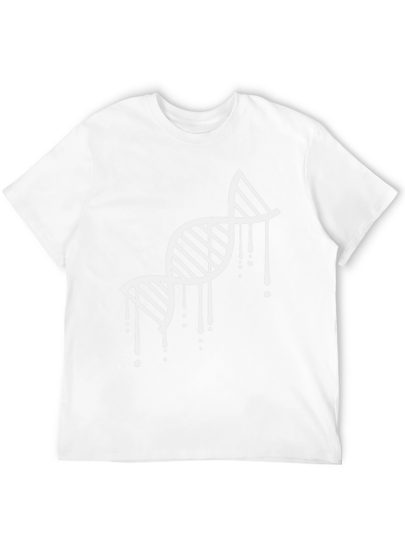 DNA Drip Tee - Modern Graphic Print