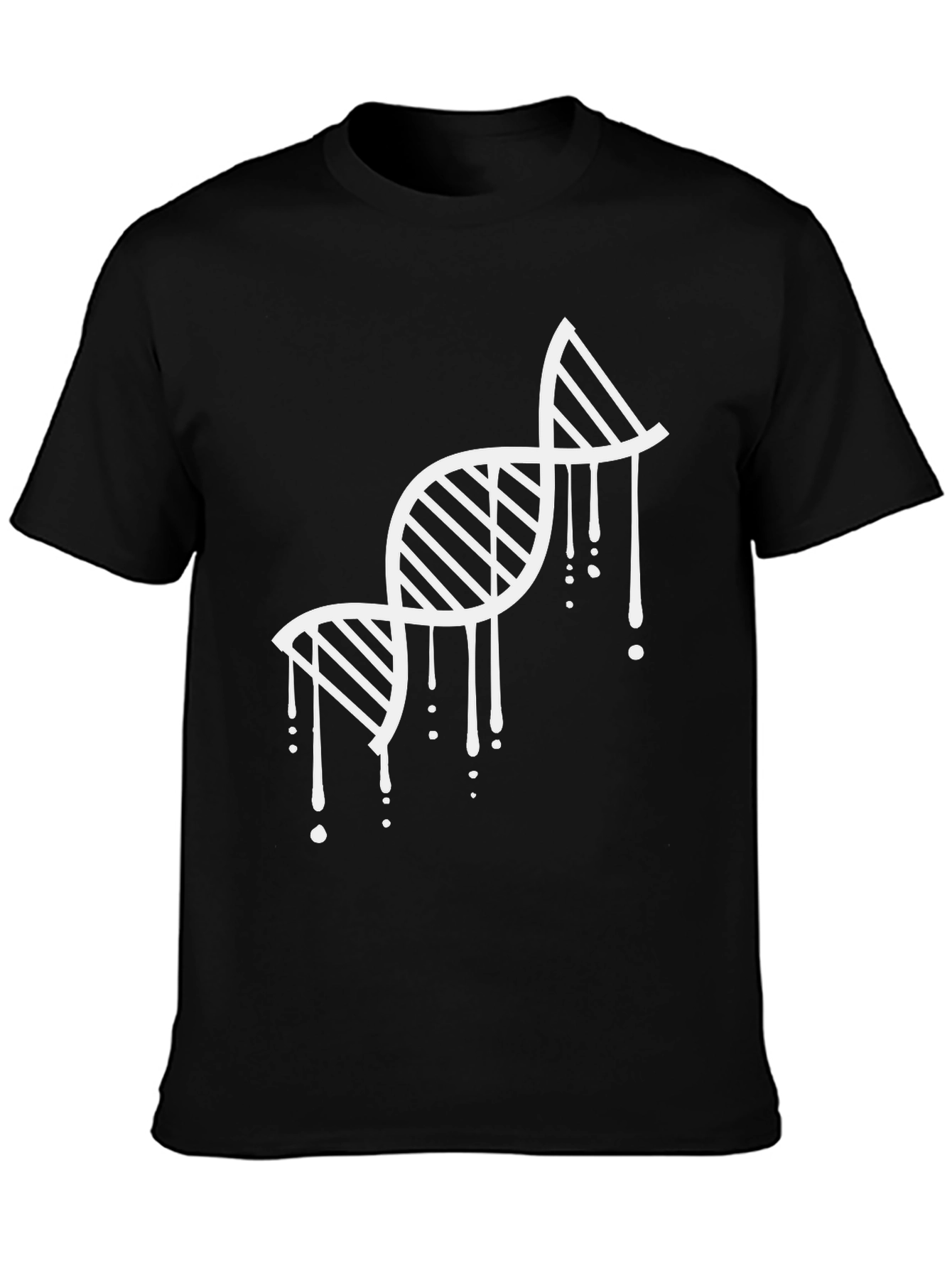 DNA Drip Tee - Modern Graphic Print