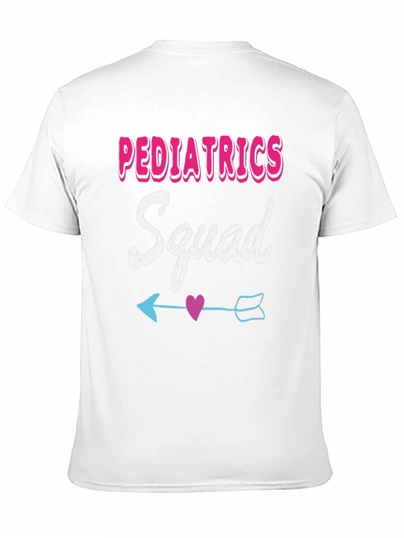 Pediatrics Squad T-Shirt - Cute Heart Arrow Design
