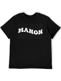 Retro Manon T-Shirt - Graphic Tee