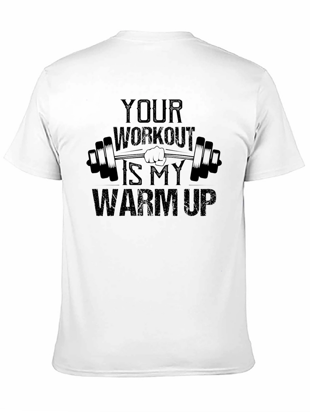 Workout Warm-Up T-Shirt - Gym Fitness Tee