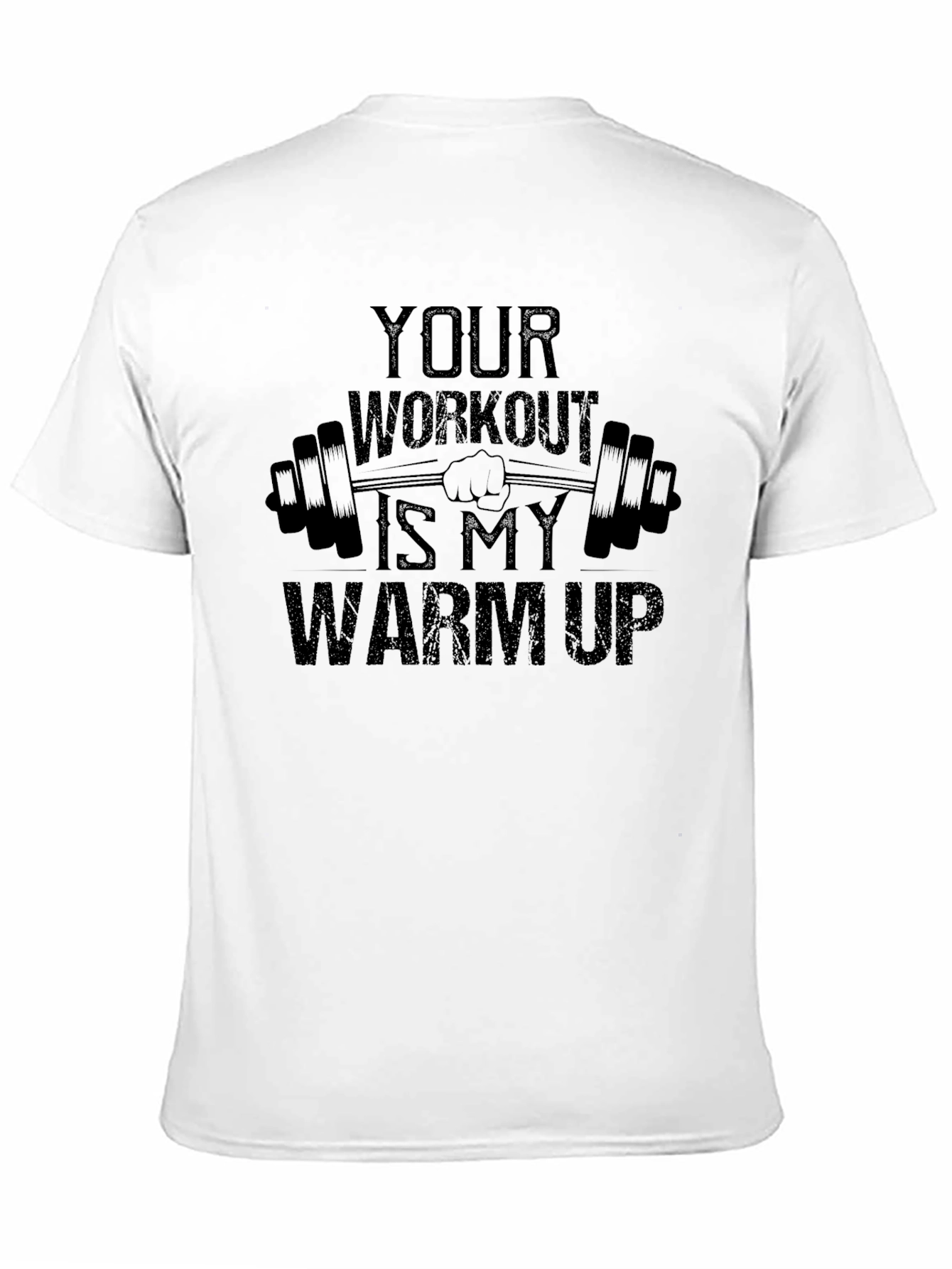 Workout Warm-Up T-Shirt - Gym Fitness Tee