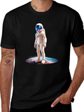 Astronaut Galaxy T-Shirt - Space Adventure Tee