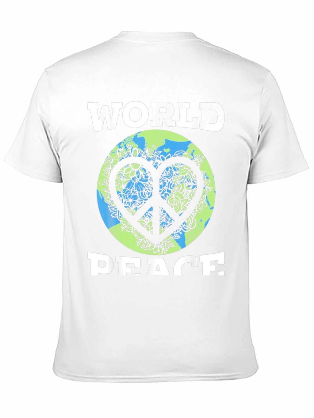 World Peace Graphic Tee - Earth Day Inspired