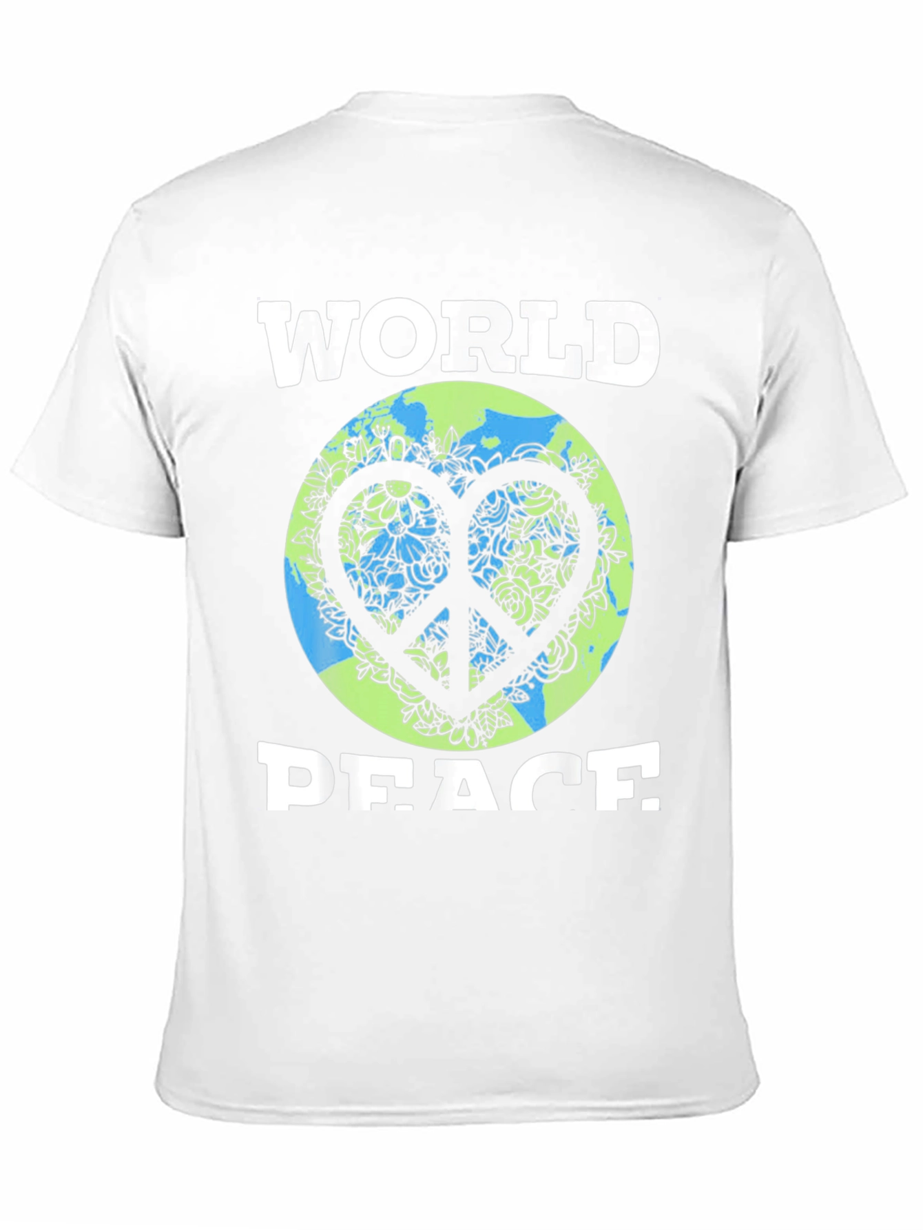 World Peace Graphic Tee - Earth Day Inspired