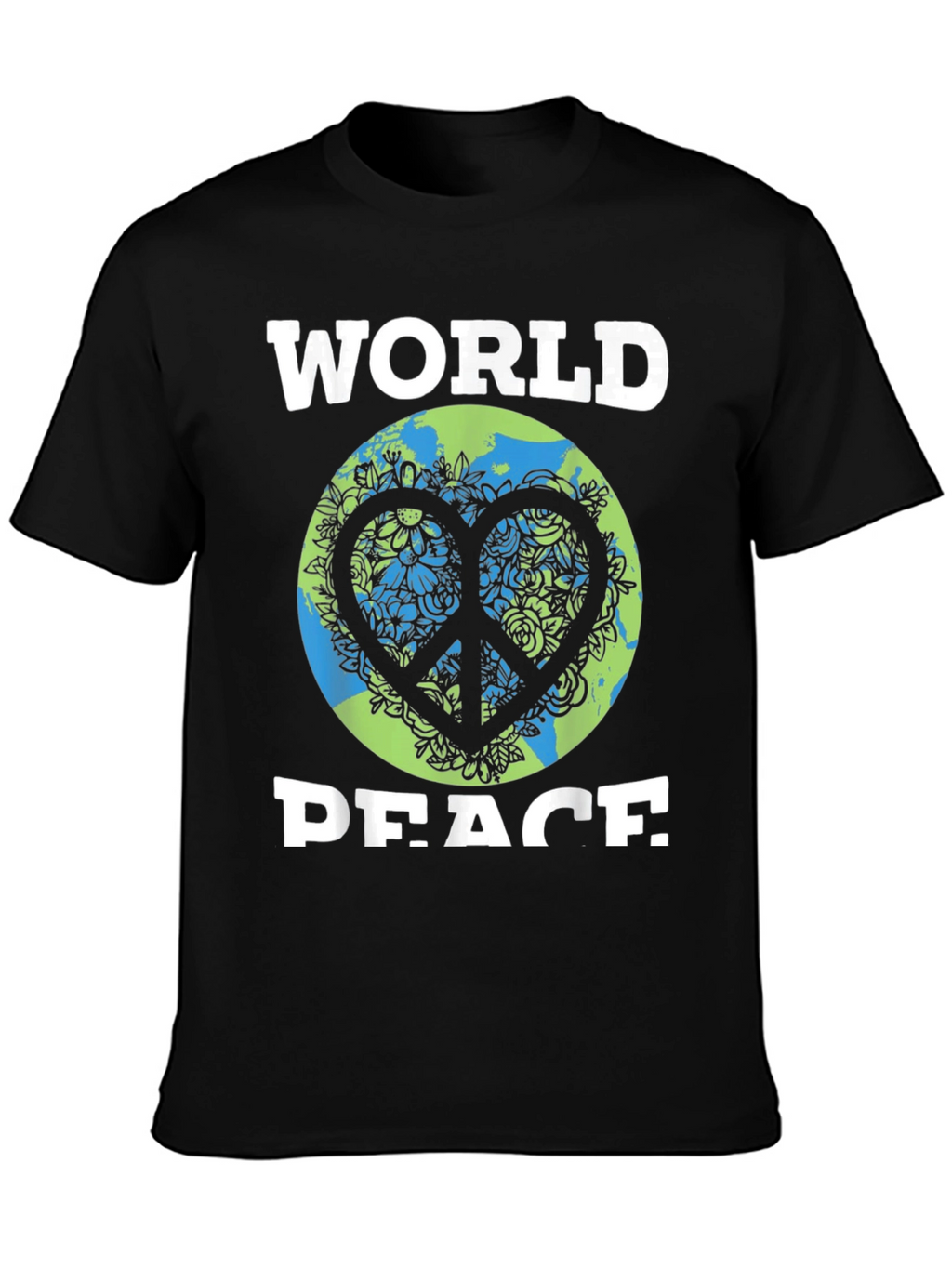 World Peace Graphic Tee - Earth Day Inspired