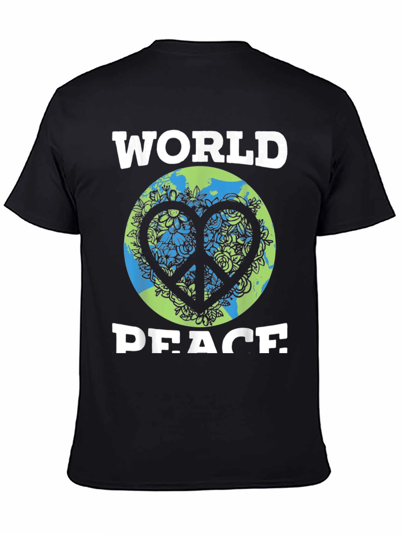 World Peace Graphic Tee - Earth Day Inspired