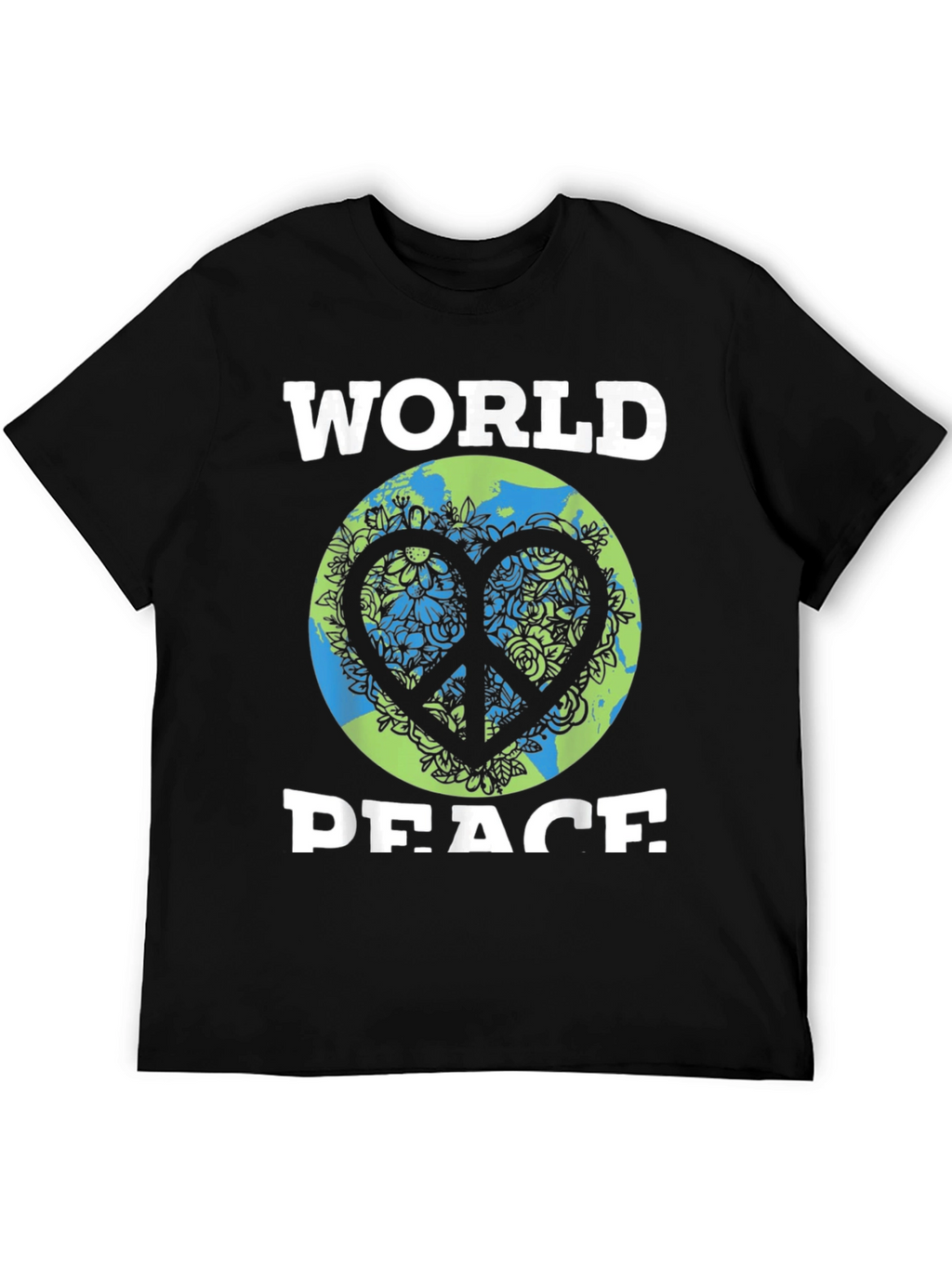 World Peace Graphic Tee - Earth Day Inspired