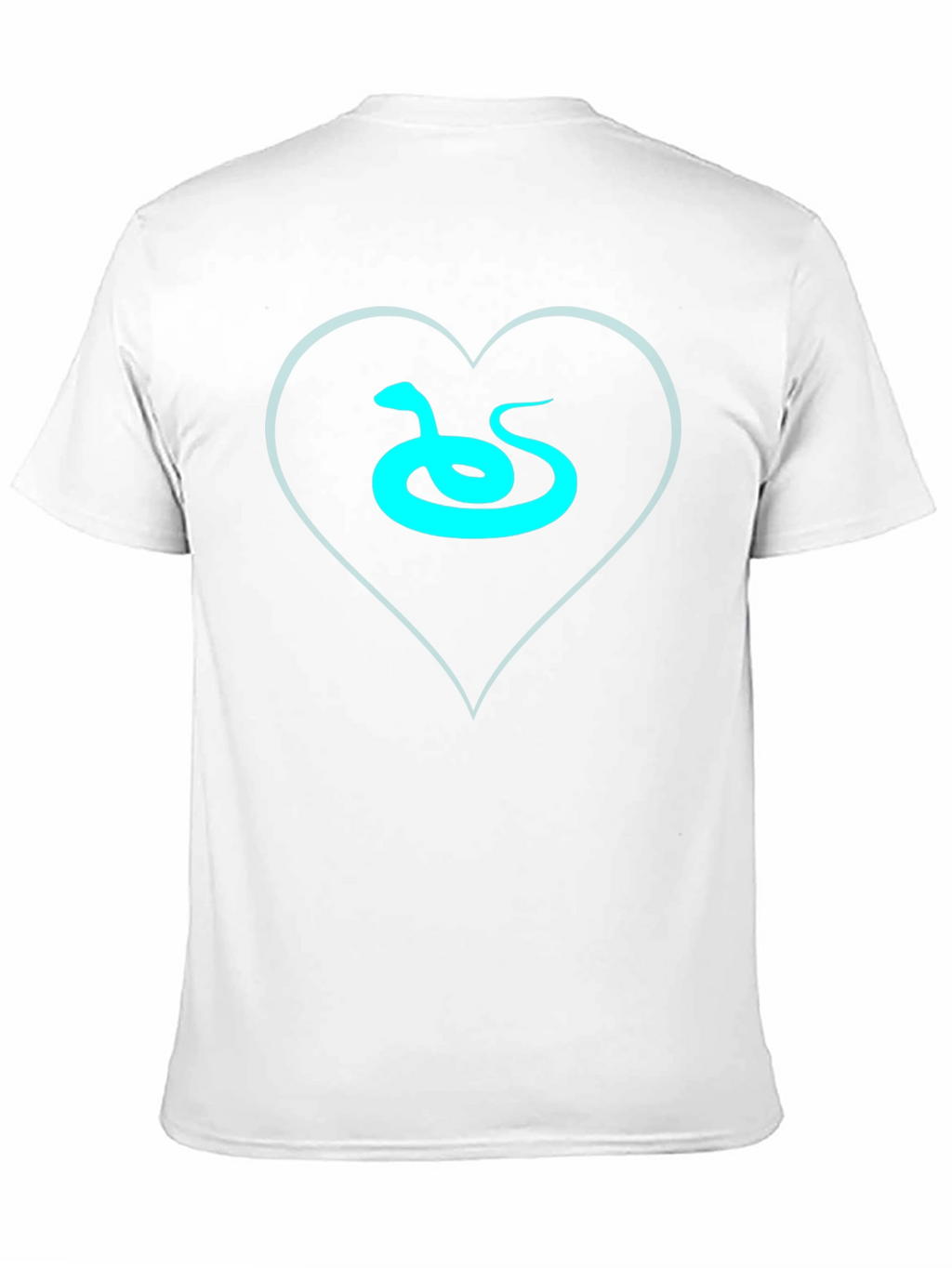 Snake Heart Graphic Tee - Sleek Style