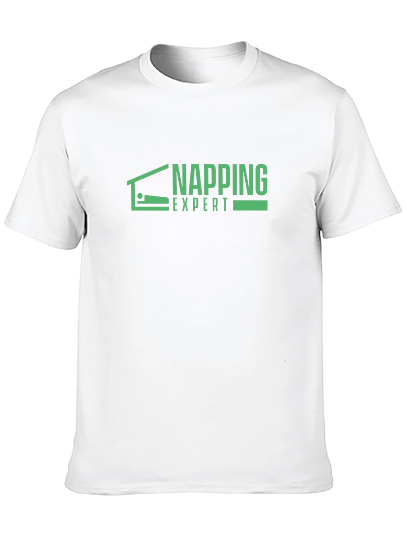 Napping Expert Graphic Tee - Black Casual T-Shirt