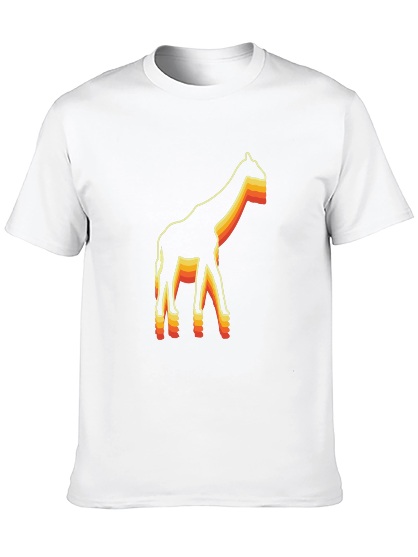 Retro Giraffe Graphic Tee